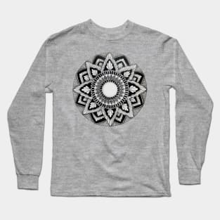 A4 Mandala 1 Long Sleeve T-Shirt